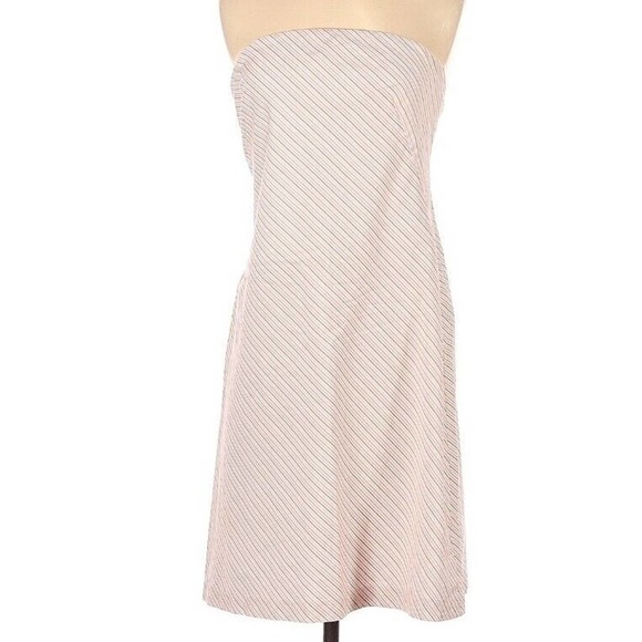 Milly Dresses & Skirts - Milly New York tube bustier Dress 10 pink Strapless Zip Back 90's Y2K